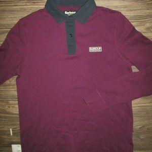Barbour Rugby Polo Shirt MED